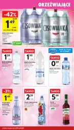 Gazetka promocyjna Intermarche - Gazetka promocyjna - Gazetka - ważna od 08.07 do 08.07.2026 - strona 28 - produkty: Primavera, LANA, Prima, Syrop, Kubuś Waterrr, Woda mineralna, Kubuś, Napój niegazowany, Woda, Napój, Cisowianka, Herbapol