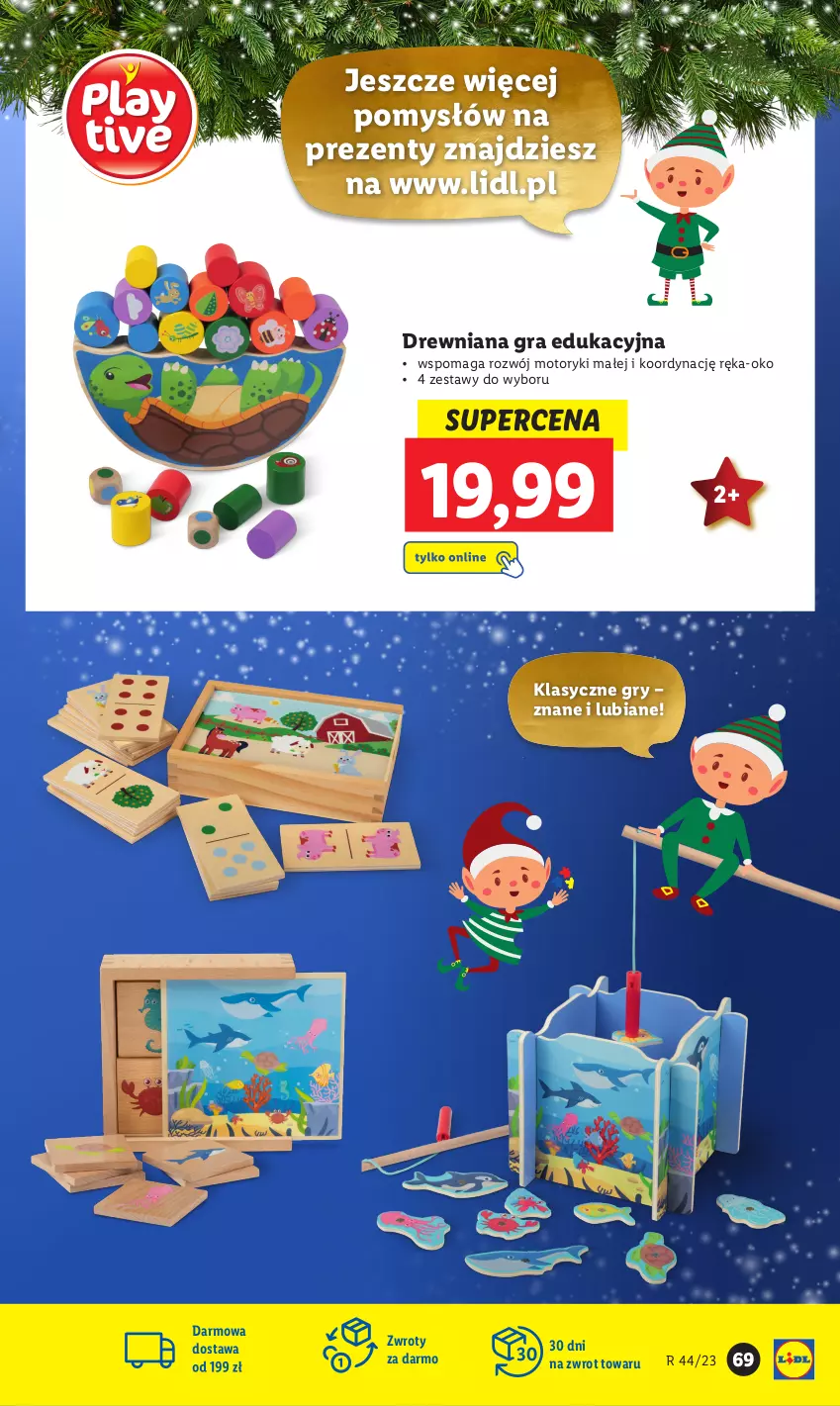 Gazetka promocyjna Lidl - KATALOG ZABAWKI - ważna 02.11 do 24.12.2023 - strona 69 - produkty: Gra, Gry