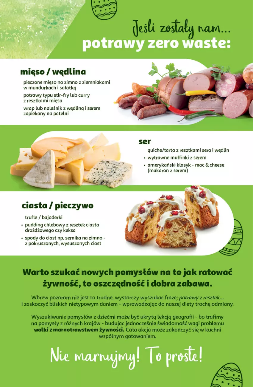 Gazetka promocyjna Auchan - WIELKA MOC Niskich Cen Hipermarket - ważna 10.04 do 19.04.2025 - strona 43 - produkty: Chleb, Gra, Koc, Makaron, Mięso, Muffinki, O nas, Piec, Pieczywo, Pudding, Sałat, Ser, Tarta, Wagi, Wędlina