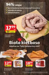 Gazetka promocyjna Auchan - WIELKA MOC Niskich Cen Hipermarket - Gazetka - ważna od 19.04 do 19.04.2025 - strona 10 - produkty: Koc, Kiełbasa biała, Kiełbasa