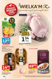 Gazetka promocyjna Auchan - WIELKA MOC Niskich Cen Hipermarket - Gazetka - ważna od 19.04 do 19.04.2025 - strona 12 - produkty: Kurczak, Kaczka, Kaczka faszerowana, Fa