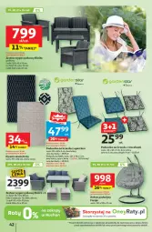 Gazetka promocyjna Auchan - WIELKA MOC Niskich Cen Hipermarket - Gazetka - ważna od 19.04 do 19.04.2025 - strona 46 - produkty: Puf, Gra, Stolik, Stół, Sofa, Krzesło, Sofa 3-osobowa, Fotel, Poduszka, Dywan, Fa