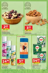 Gazetka promocyjna Auchan - WIELKA MOC Niskich Cen Hipermarket - Gazetka - ważna od 19.04 do 19.04.2025 - strona 5 - produkty: Migdały, Tablet, Worki na śmieci, Worki na śmiec, Szampon, Fairy, Suchy szampon, Zmywarki, Batiste, Tabletki do zmywarki, Fa