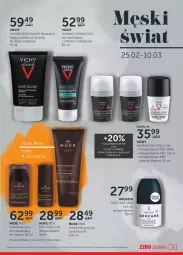 Gazetka promocyjna Ziko - Gazetka - ważna od 10.03 do 10.03.2021 - strona 9 - produkty: Balsam po goleniu, Ser, Iwostin, Vichy, Nuxe, Antyperspirant