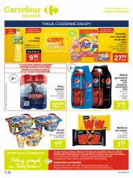 Gazetka promocyjna Carrefour - Gazetka Express - Gazetka - ważna od 22.02 do 22.02.2021 - strona 2 - produkty: Piwa, Piwo, Kujawski, Ser, Gra, 7up, Mirinda, Wafelek, Pepsi, Vizir, Napój gazowany, Deser, Kapsułki do prania, Harnaś, Napój, Olej, Monte