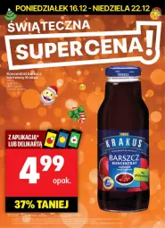 Gazetka promocyjna Delikatesy Centrum - NOWA GAZETKA Delikatesy Centrum od 16 grudnia! 16-22.12.2024 - Gazetka - ważna od 22.12 do 22.12.2024 - strona 7 - produkty: Krakus