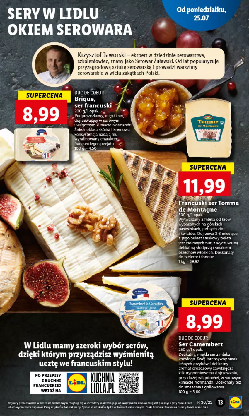 Gazetka promocyjna Lidl - GAZETKA - ważna 25.07 do 27.07.2022 - strona 17 - produkty: Bukiet, Grill, LG, Ser