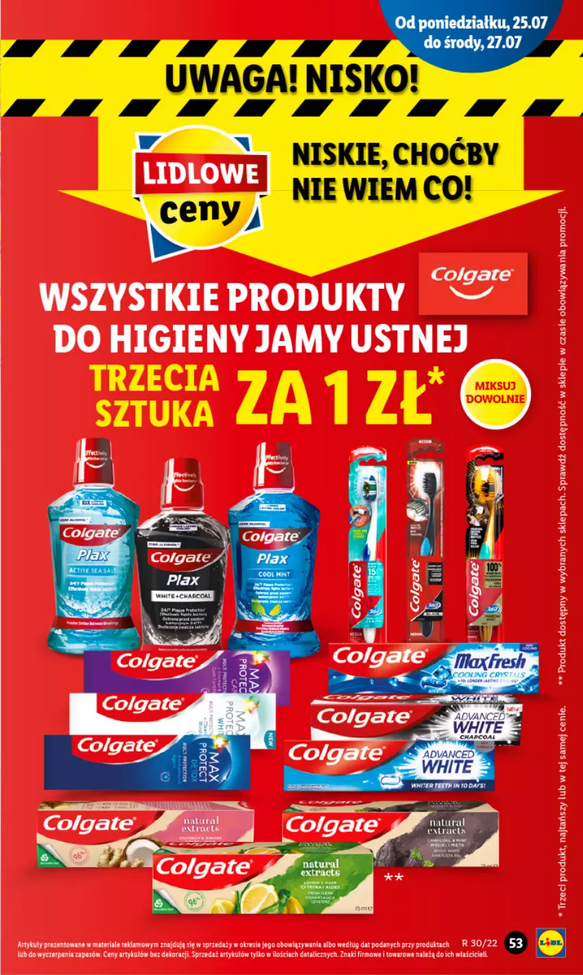 Gazetka promocyjna Lidl - GAZETKA - ważna 25.07 do 27.07.2022 - strona 57 - produkty: Colgate, LG, Waga