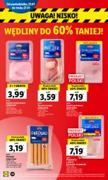 Gazetka promocyjna Lidl - GAZETKA - Gazetka - ważna od 27.07 do 27.07.2022 - strona 32 - produkty: Kurczak, Polędwica, Ser, Gra, Parówki, Szynka, PIKOK, Waga