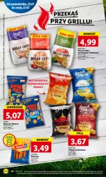 Gazetka promocyjna Lidl - GAZETKA - Gazetka - ważna od 27.07 do 27.07.2022 - strona 48 - produkty: Lajkonik, Chipsy, Pizza, Lorenz, Monster Munch, Chleb