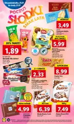 Gazetka promocyjna Lidl - GAZETKA - Gazetka - ważna od 27.07 do 27.07.2022 - strona 52 - produkty: Ciastka, Por, Gra, Twix, Herbatniki, Tonik, Sport, Czekolada, Galaretka, Dzieci, Baton, Ritter Sport, Gala, LG