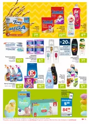 Gazetka promocyjna Carrefour - Gazetka Market - Gazetka - ważna od 22.03 do 22.03.2021 - strona 15 - produkty: Pur, Palmolive, Do mycia naczyń, Pantene, Pampers, Papier, Pieluchy, Tablet, Majtki, Pasta do zębów, Płyn do mycia naczyń, Papier toaletowy, Płyn do płukania, Somat, Rolki, Odświeżacz powietrza, Always, Tytan, Podpaski, Foxy, Płyn do mycia, Pieluchomajtki, Zmywarki, Kapsułki do prania, Tabletki do zmywarki, Sensodyne, Always Ultra