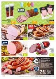 Gazetka promocyjna Carrefour - Gazetka Market - Gazetka - ważna od 22.03 do 22.03.2021 - strona 4 - produkty: Krakus, Ser, Por, Kiełbasa krakowska, Pekpol, Kosz, Szynka, Wędlina, Sport, Kabanos, Kiełbasa, Olewnik, Mięso, Kiełbasa śląska