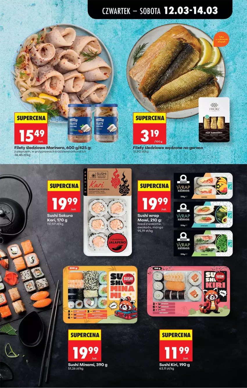 Gazetka promocyjna Biedronka - Od Czwartku - ważna 12.03 do 18.03.2026 - strona 39 - produkty: Mango, Pieprz, Sushi