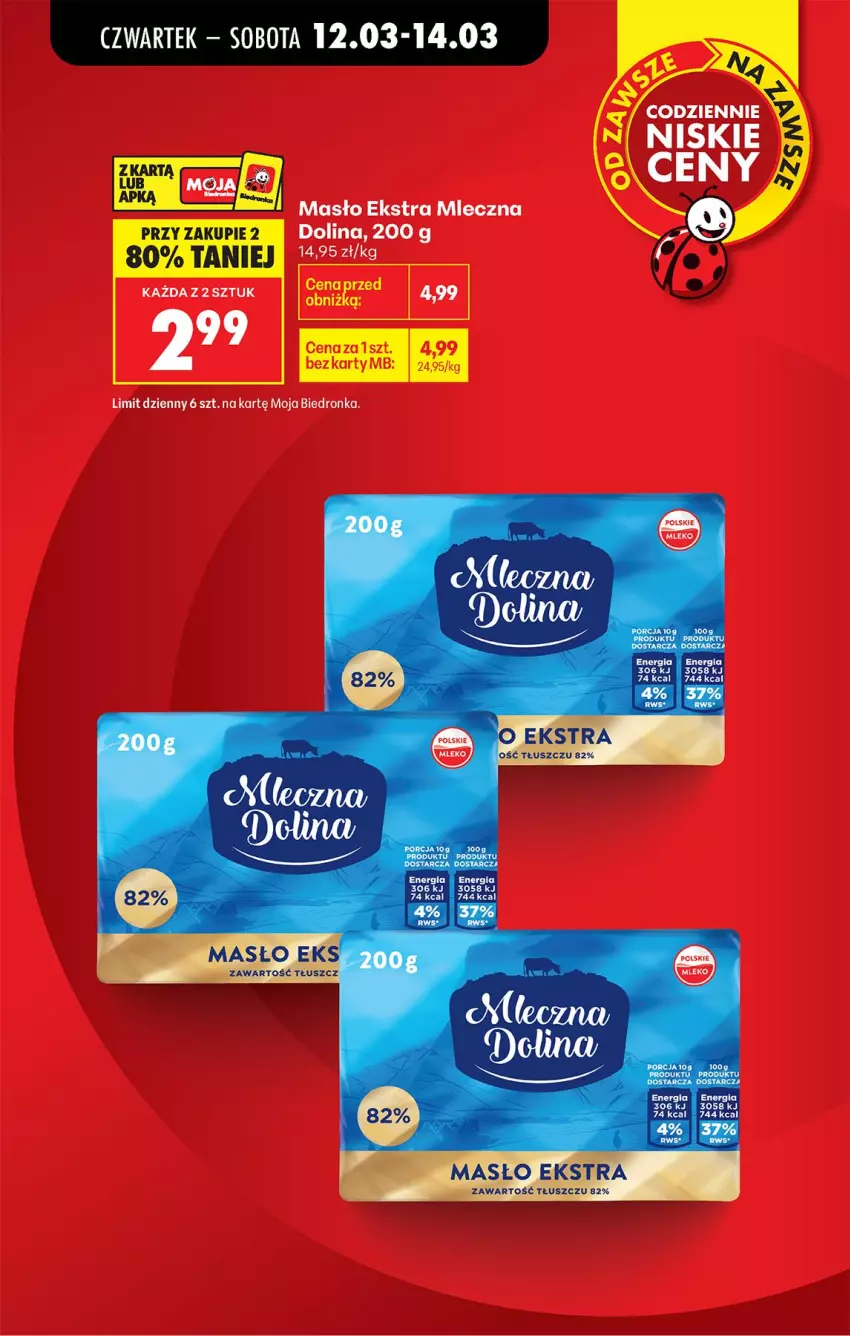 Gazetka promocyjna Biedronka - Od Czwartku - ważna 12.03 do 18.03.2026 - strona 9 - produkty: Fa, Masło, Por