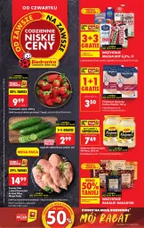 Gazetka promocyjna Biedronka - Od Czwartku - Gazetka - ważna od 18.03 do 18.03.2026 - strona 1 - produkty: Kurczak, Polędwica, Majonez, Gra, Filet z piersi kurczaka, Truskawki, Ogórek, Winiary, Kret