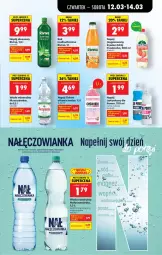 Gazetka promocyjna Biedronka - Od Czwartku - Gazetka - ważna od 18.03 do 18.03.2026 - strona 67 - produkty: Nałęczowianka, Sok, Mus, Aloe vera, Napój izotoniczny, Muszynianka, Oshee, Woda mineralna, Woda, Napój