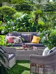 Gazetka promocyjna Obi - Ogród, Balkon, Taras - Gazetka - ważna od 31.08 do 31.08.2021 - strona 10 - produkty: Mus, Stolik, Stół, Sofa, Palma, Krzesło, Fotel, Meble, Osłonka, Fa