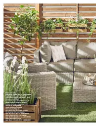 Gazetka promocyjna Obi - Ogród, Balkon, Taras - Gazetka - ważna od 31.08 do 31.08.2021 - strona 22 - produkty: Hama, Stolik, Poduszka dekoracyjna, Kawa, Wałek, Stolik kawowy, Fotel, Grill, Poduszka, Ogród, Meble