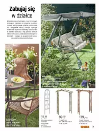 Gazetka promocyjna Obi - Ogród, Balkon, Taras - Gazetka - ważna od 31.08 do 31.08.2021 - strona 31 - produkty: Por, Huśtawka, Stolik, Stół, Sofa, Poduszka dekoracyjna, Sofa 2-osobowa, Poducha, Krzesło, Siedzisko, Fotel, Poduszka, Fa