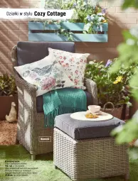 Gazetka promocyjna Obi - Ogród, Balkon, Taras - Gazetka - ważna od 31.08 do 31.08.2021 - strona 32 - produkty: Róża, Poduszka dekoracyjna, Fotel, Poduszka, Lazur, Osłonka