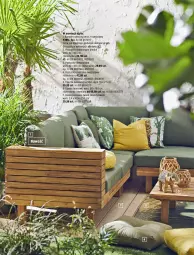 Gazetka promocyjna Obi - Ogród, Balkon, Taras - Gazetka - ważna od 31.08 do 31.08.2021 - strona 46 - produkty: Hama, Mus, Poduszka dekoracyjna, Palma, Lampion, Siedzisko, Fotel, Poduszka, Dywan, Osłonka, Fa