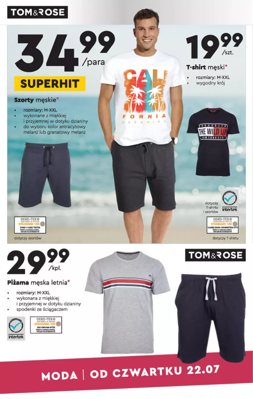 Gazetka promocyjna Biedronka - Okazje tygodnia - ważna 19.07 do 26.07.2021 - strona 28 - produkty: Fa, Piżama, T-shirt