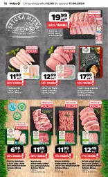Gazetka promocyjna Netto - Od Poniedziałku - Gazetka - ważna od 17.08 do 17.08.2024 - strona 12 - produkty: Kurczak, Mięso mielone, Por, Karkówka wieprzowa, Polędwiczki z kurczaka, Schab wieprzowy, Mięso
