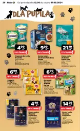 Gazetka promocyjna Netto - Od Poniedziałku - Gazetka - ważna od 17.08 do 17.08.2024 - strona 26 - produkty: Kurczak, Pur, Gin, Friskies, Karma mokra dla kotów, Purina, Felix, Pedigree