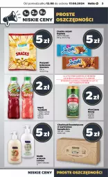 Gazetka promocyjna Netto - Od Poniedziałku - Gazetka - ważna od 17.08 do 17.08.2024 - strona 3 - produkty: Goplana, Piwa, Piwo, Mydło w płynie, Ciastka, Gra, Beko, Jeżyki, LANA, Chusteczki kosmetyczne, Piwo jasne, Chusteczki, Tymbark, Mydło, Arbuz, Napój