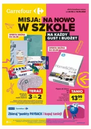 Gazetka promocyjna Carrefour - Gazetka - ważna od 14.08 do 14.08.2025 - strona 1 - produkty: Ser, Por, Papier do ksero, Papier, HP, Fa