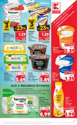 Gazetka promocyjna Kaufland - OFERTA TYGODNIA - Gazetka - ważna od 01.06 do 01.06.2021 - strona 27 - produkty: Jogurt naturalny, Ser, Rama, Jaja, Jogurt, Sati, Margaryna, Pudding, Bakoma, Deser, Karmi, Jogurt pitny, Omega-3, Jaja z wolnego wybiegu, Fa