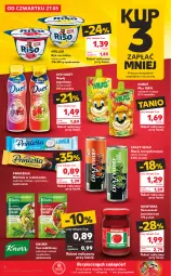 Gazetka promocyjna Kaufland - OFERTA TYGODNIA - Gazetka - ważna od 01.06 do 01.06.2021 - strona 6 - produkty: Piec, Ryż na mleku, Koncentrat pomidorowy, Dawtona, Princessa, Sos, Ryż, Mus, Gra, Rama, Jogurt, Wafelek, Napój jogurtowy, Sałat, Müller, Kubuś, Napój, Knorr