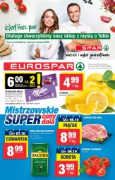 Gazetka promocyjna Spar - Gazetka - ważna od 18.10 do 18.10.2021 - strona 1 - produkty: Czekolada, Jacobs, Milka