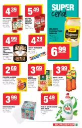 Gazetka promocyjna Spar - Gazetka - ważna od 18.10 do 18.10.2021 - strona 11 - produkty: Majonez, Ketchup, Ciasto francuskie, Warzywa, Sos, Ryż, Lajkonik, Por, Do mycia naczyń, Kuchnia, Chipsy, Płyn do mycia naczyń, Kopytka, Pepsi, Lipton, Kapustą, Mola, Chusteczki, Przysnacki, Fairy, Lorenz, Pudliszki, Płyn do mycia, Napój, Heinz, Mięta, Fa