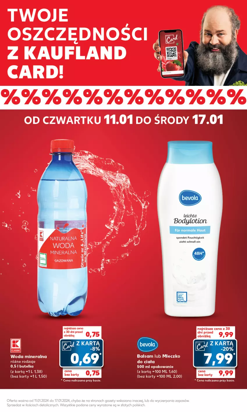 Gazetka promocyjna Kaufland - Mocny Start - ważna 15.01 do 17.01.2024 - strona 23 - produkty: Body, Woda, Woda mineralna