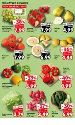 Gazetka promocyjna Kaufland - Mocny Start - Gazetka - ważna od 17.01 do 17.01.2024 - strona 12 - produkty: Warzywa, Sałata lodowa, Papryka czerwona, Papryka, Truskawki, Warzywa i owoce, Cytryny, Sałat, Gruszki, Winogrona, Owoce, Wino, Grunt, Pomidory, Rzodkiewka