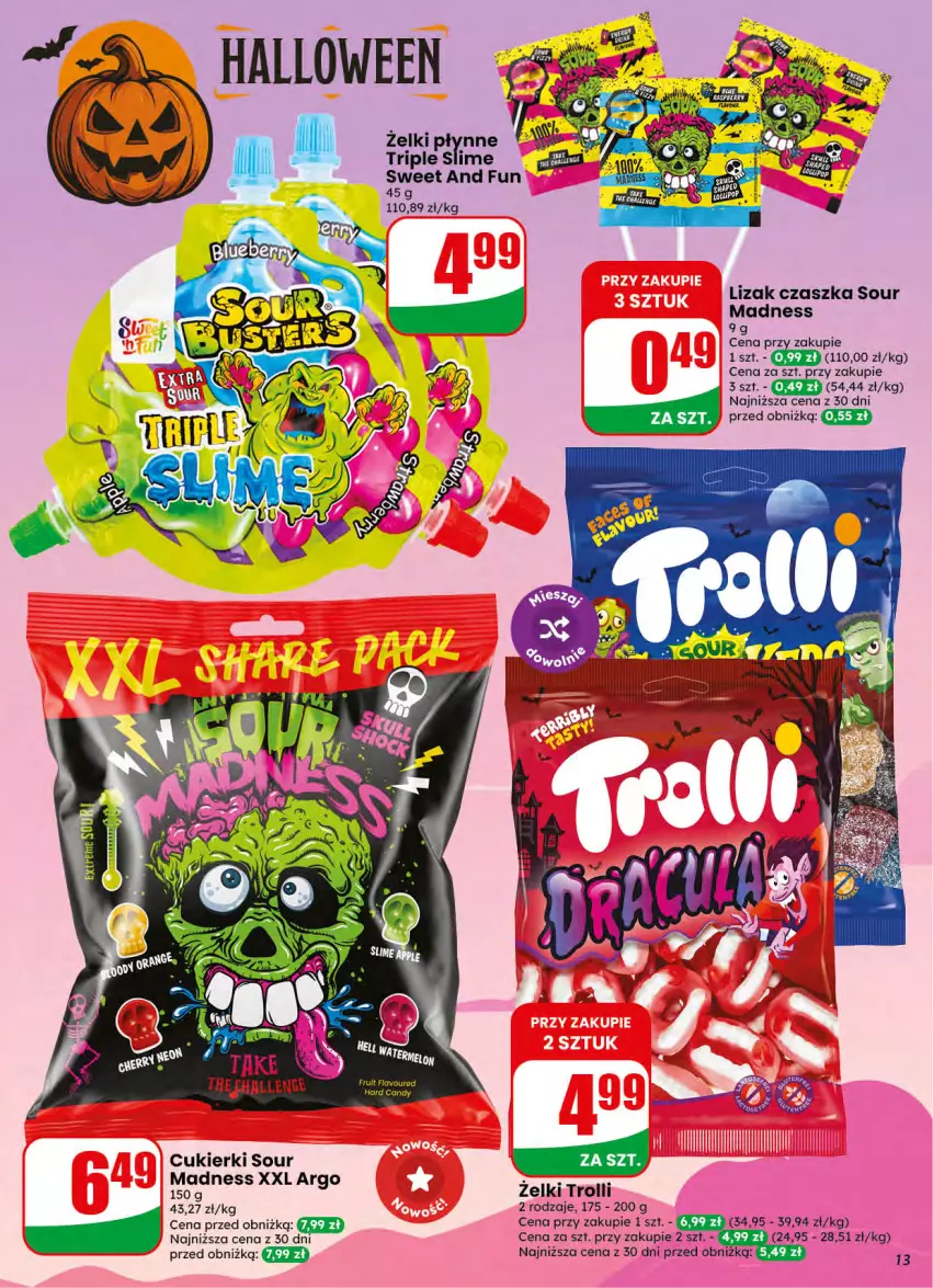 Gazetka promocyjna Dino - Gazetka 42 / 2026 - ważna 14.10 do 20.10.2026 - strona 13 - produkty: Cukier, Cukierki