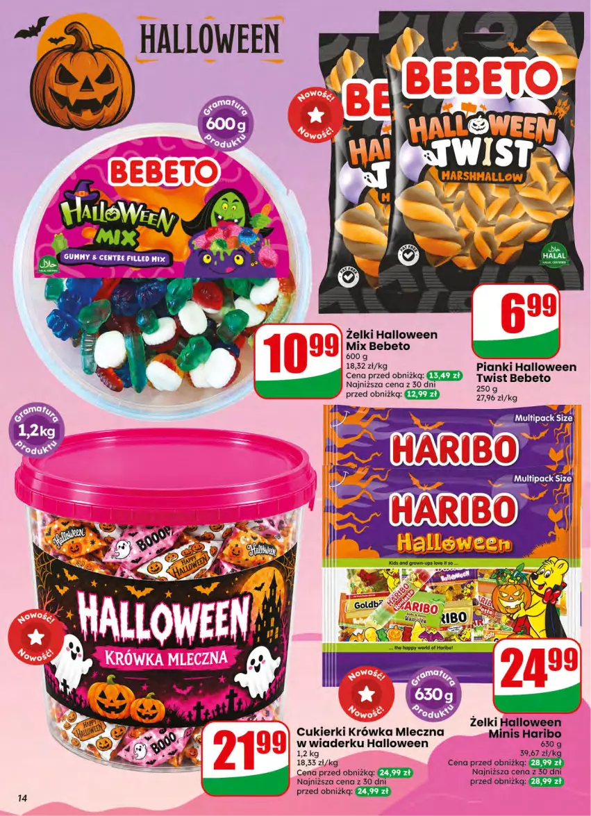 Gazetka promocyjna Dino - Gazetka 42 / 2026 - ważna 14.10 do 20.10.2026 - strona 14 - produkty: Cukier, Cukierki, Haribo