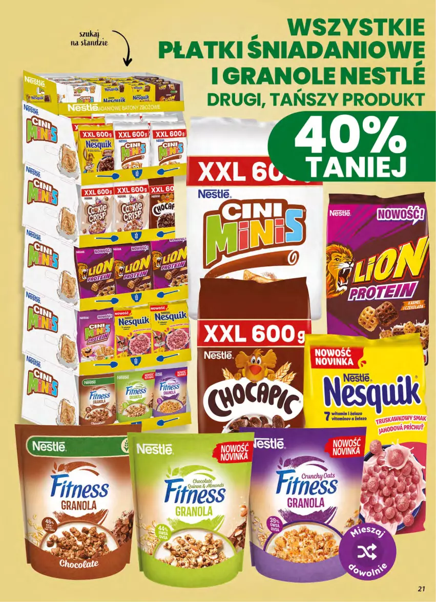 Gazetka promocyjna Dino - Gazetka 42 / 2026 - ważna 14.10 do 20.10.2026 - strona 21 - produkty: Danio, Gra, Granola