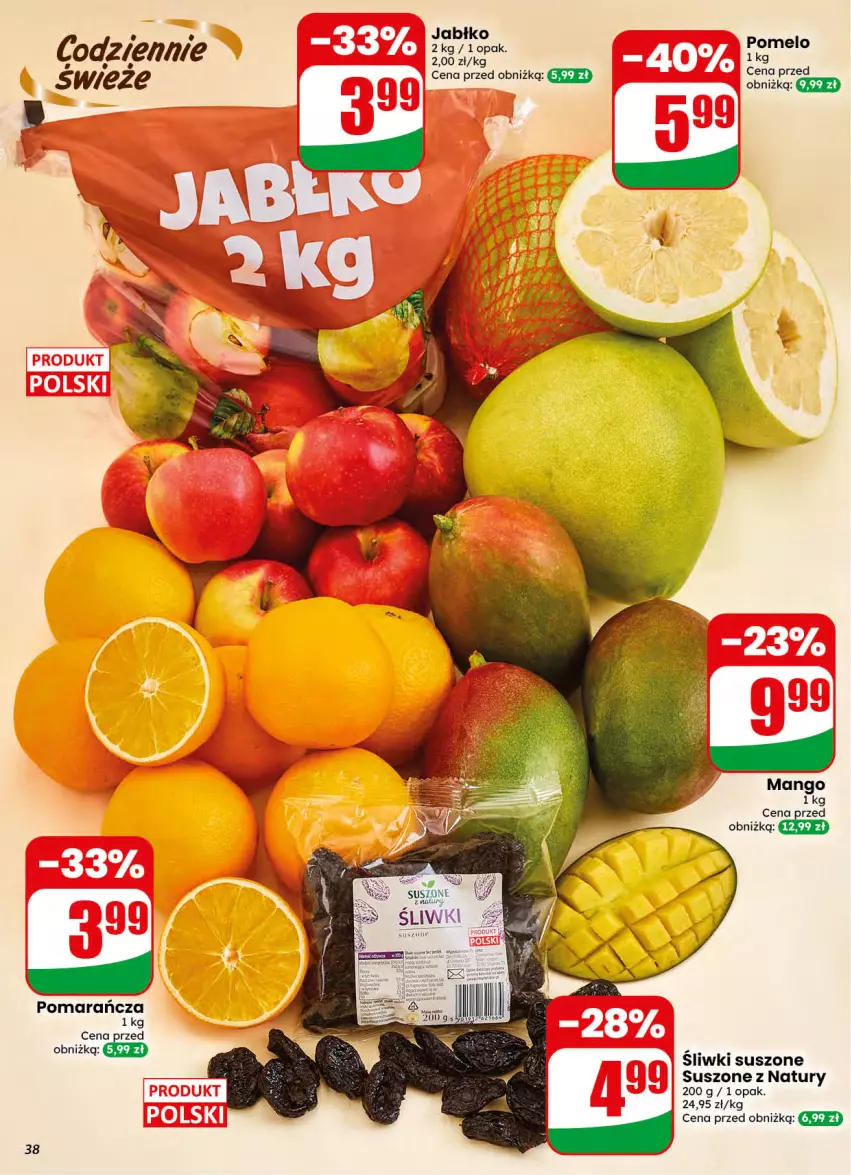 Gazetka promocyjna Dino - Gazetka 42 / 2026 - ważna 14.10 do 20.10.2026 - strona 38 - produkty: Mango, Pomelo