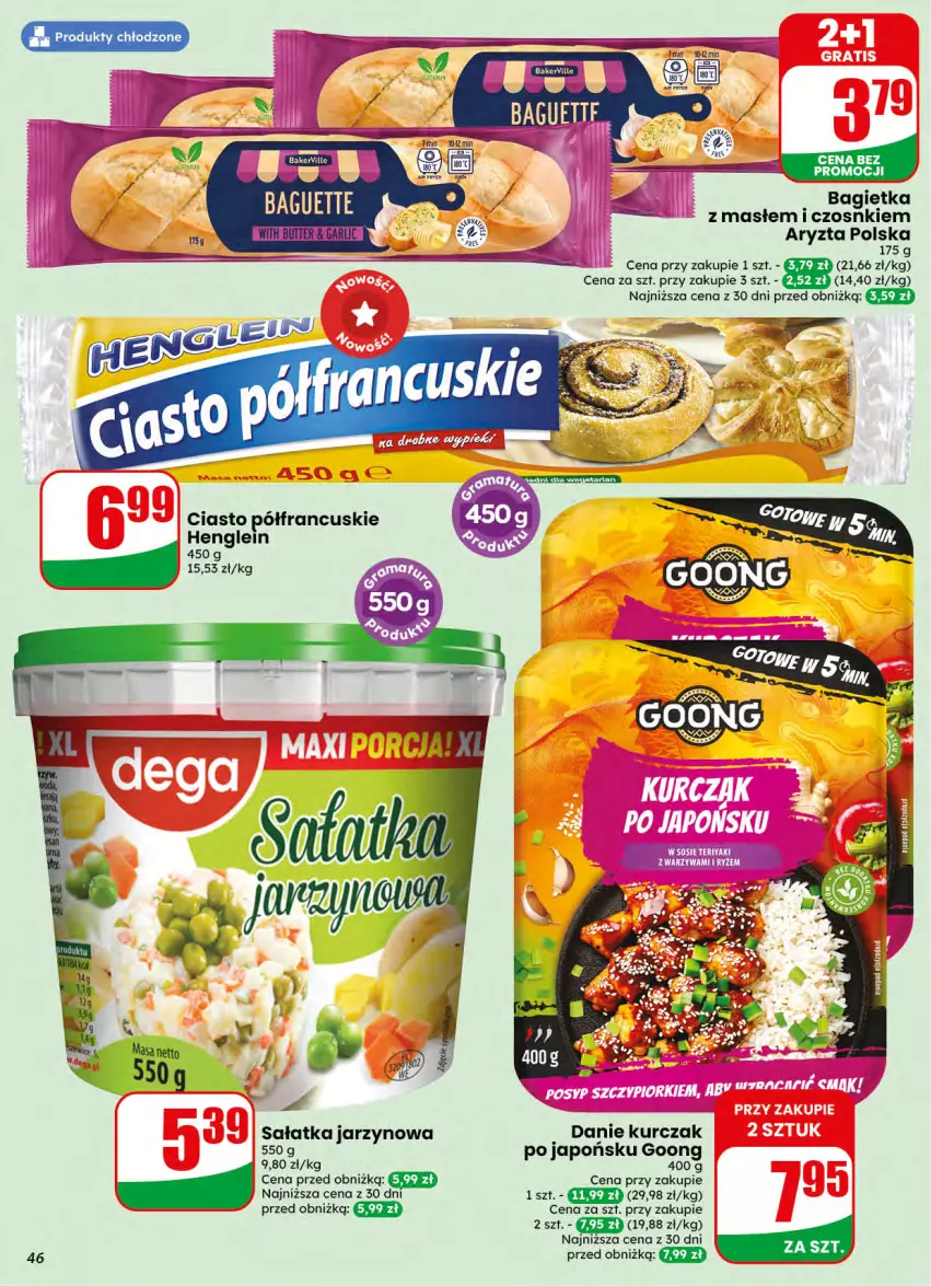 Gazetka promocyjna Dino - Gazetka 42 / 2026 - ważna 14.10 do 20.10.2026 - strona 46 - produkty: Bagietka, Kurczak
