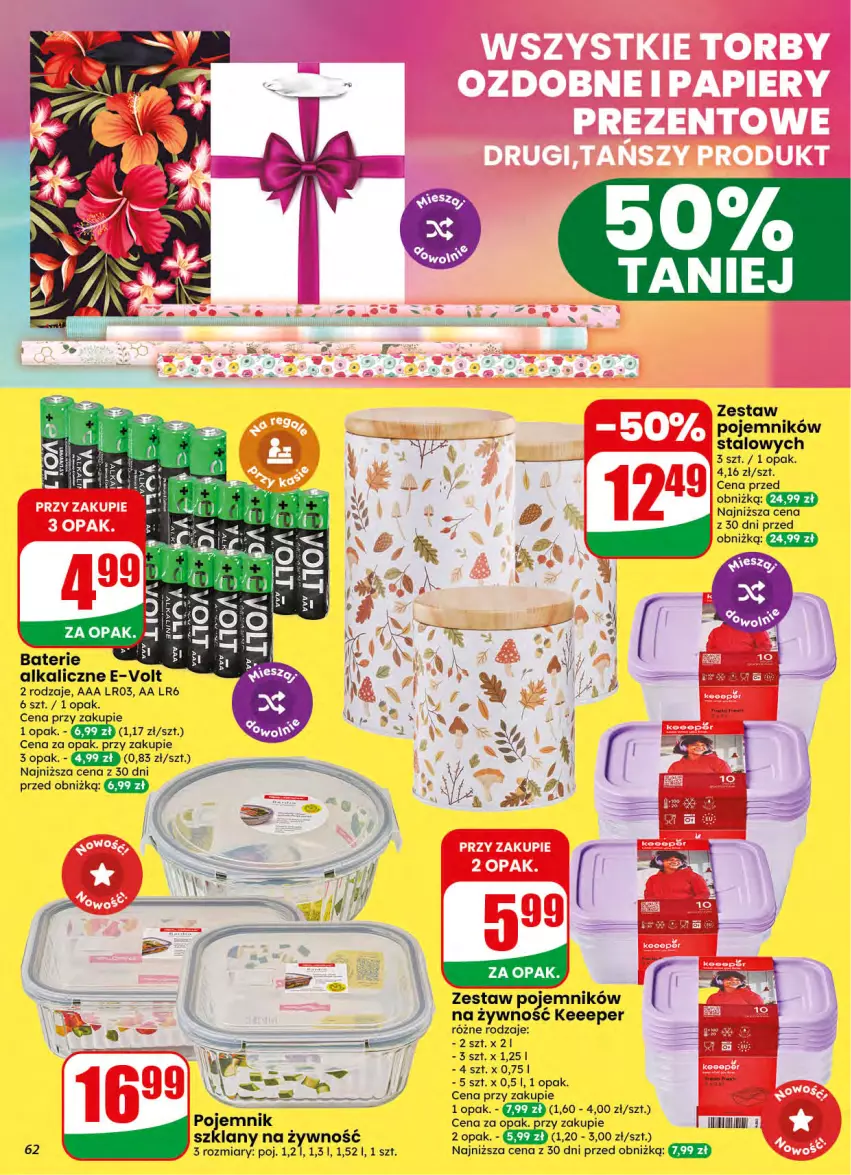 Gazetka promocyjna Dino - Gazetka 42 / 2026 - ważna 14.10 do 20.10.2026 - strona 62 - produkty: Pojemnik