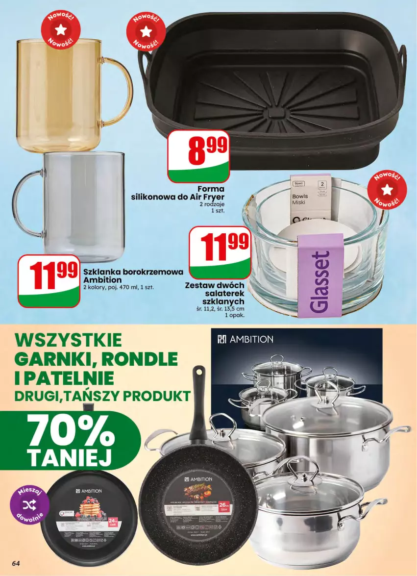 Gazetka promocyjna Dino - Gazetka 42 / 2026 - ważna 14.10 do 20.10.2026 - strona 64 - produkty: Szklanka