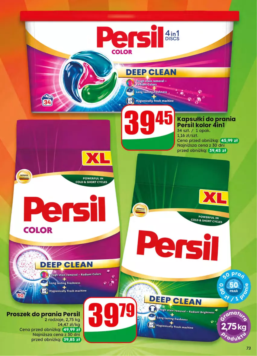 Gazetka promocyjna Dino - Gazetka 42 / 2026 - ważna 14.10 do 20.10.2026 - strona 73 - produkty: Fa, Persil, Proszek do prania