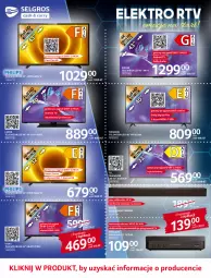 Gazetka promocyjna Selgros - Katalog Elektro - Gazetka - ważna od 14.06 do 14.06.2022 - strona 4 - produkty: Gra, Rama, Soundbar, Thomson, Android TV, Telewizor, Przewodnik, Obraz