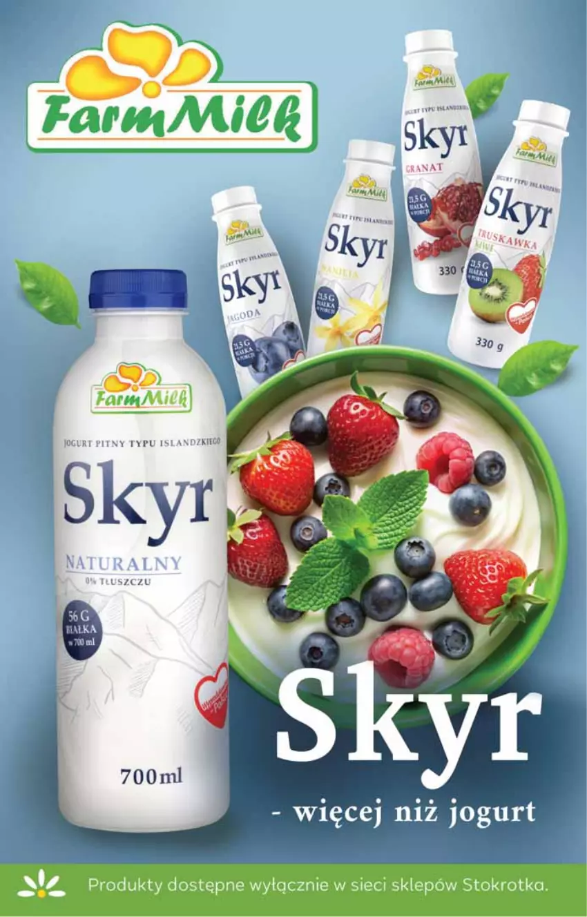 Gazetka promocyjna Stokrotka - Supermarket - ważna 18.09 do 24.09.2025 - strona 20 - produkty: Isla, Jogurt, Jogurt pitny