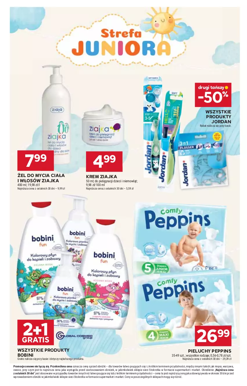 Gazetka promocyjna Stokrotka - Supermarket - ważna 18.09 do 24.09.2025 - strona 39 - produkty: Dzieci, Gra, Mięso, Owoce, Pieluchy, Warzywa, Ziajka