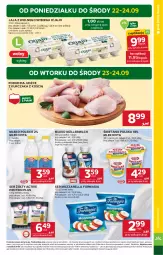Gazetka promocyjna Stokrotka - Supermarket - Gazetka - ważna od 24.09 do 24.09.2025 - strona 5 - produkty: Mozzarella, Kurczak, Warzywa, Ser, Müllermilch, Jaja, Mlekovita, Müller, Owoce, Jaja z wolnego wybiegu, Mięso, Mleko