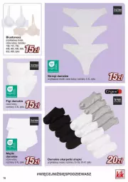 Gazetka promocyjna Kik - Gazetka - ważna od 07.07 do 07.07.2024 - strona 8 - produkty: Top, Stringi, Majtki, Biustonosz, Karp, Skarpetki, Figi